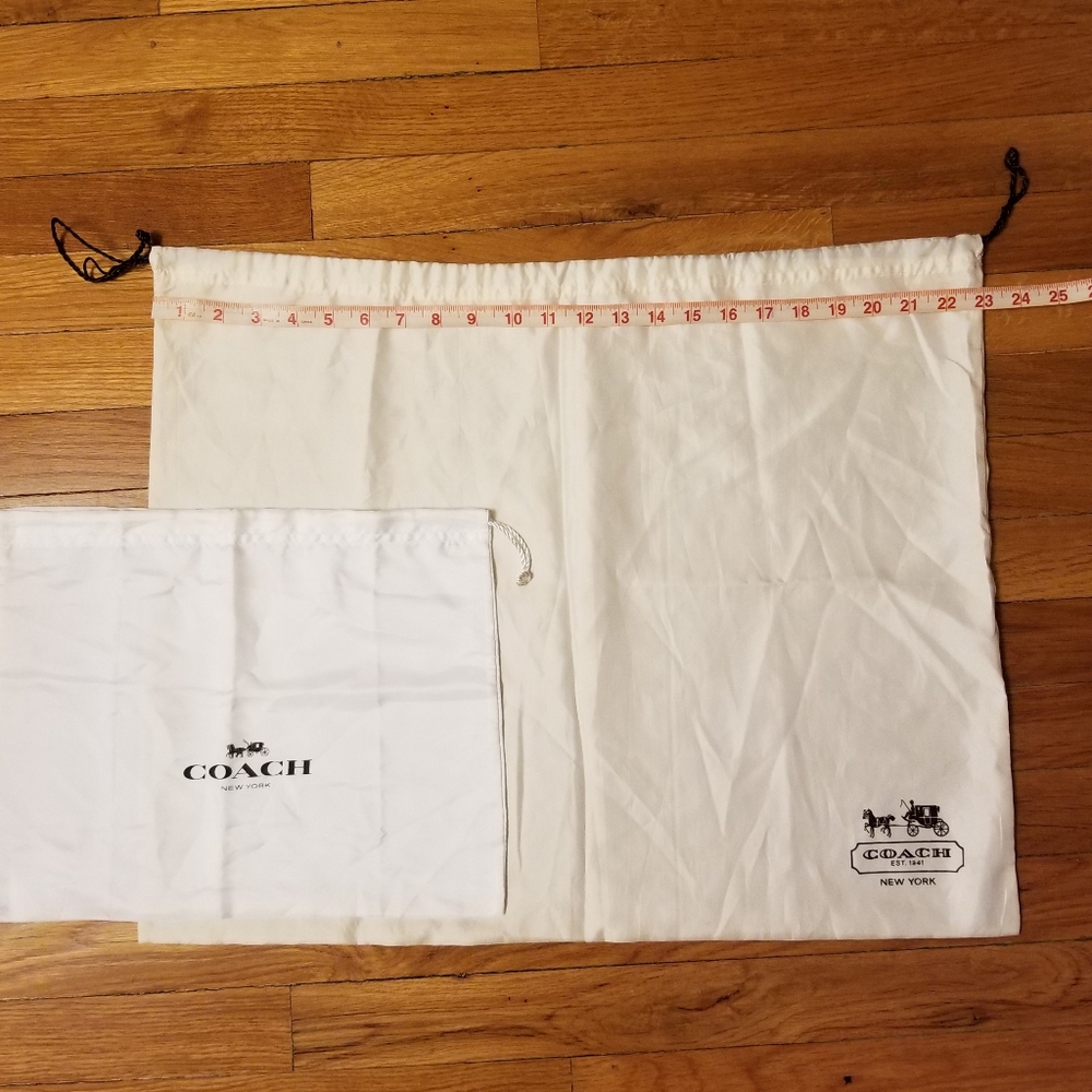 Set of 2 Coach Dust Bags - Picture 2 of 7